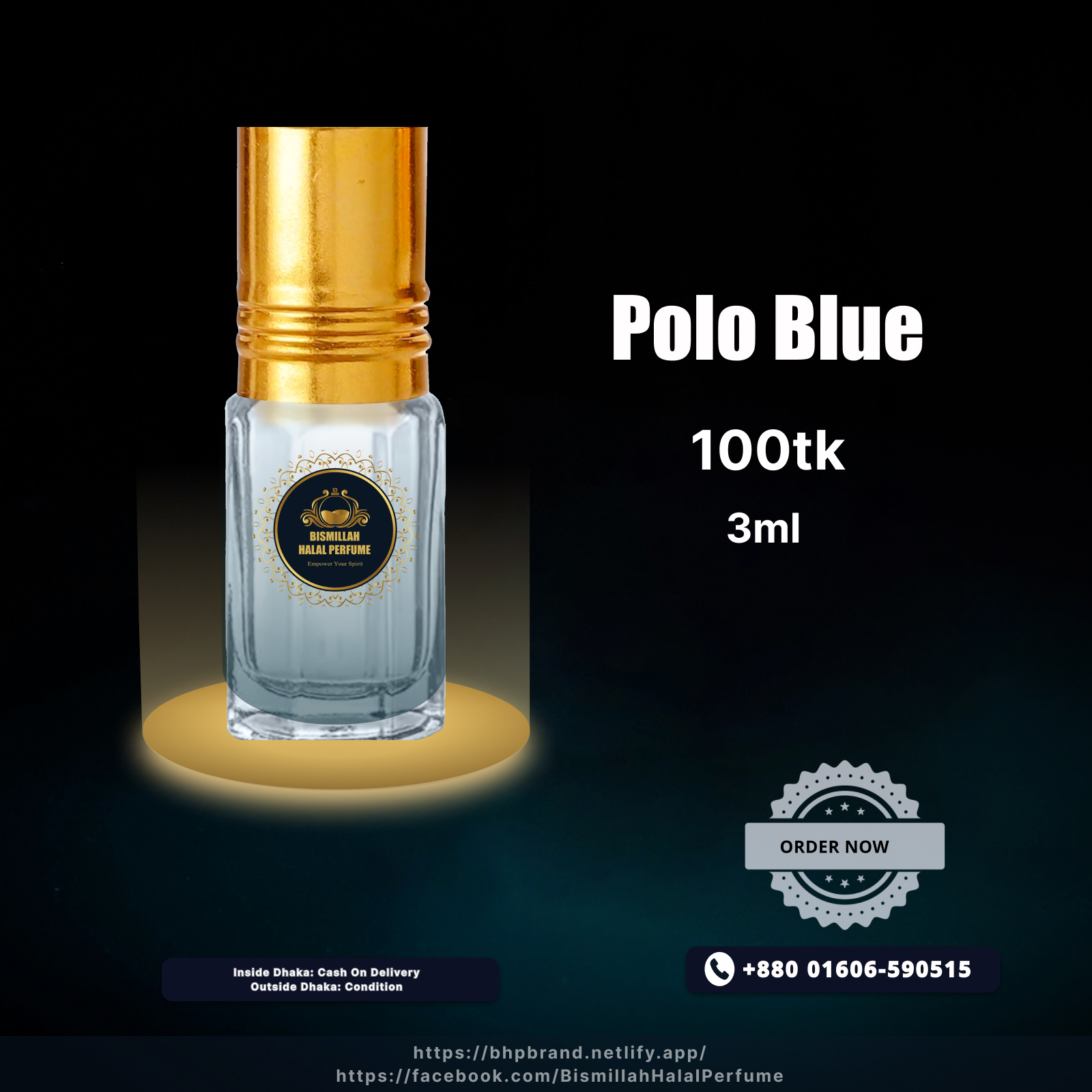 Bismillah halal perfume - BHP Polo Blue